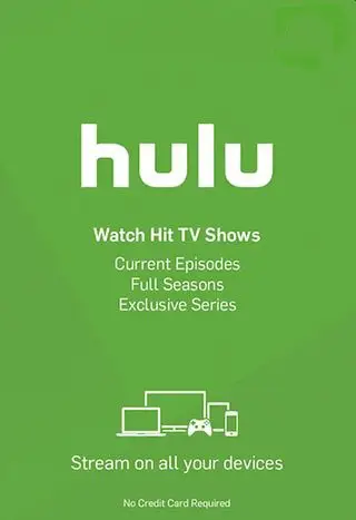 گیفت کارت hulu