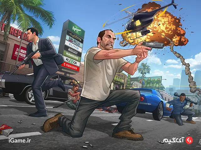 خرید بازی Grand Theft Auto VI بازی Grand Theft Auto 6 جدیدترین نسخه بازی محبوب جیتیای است.
