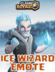 ایونت Ice Wizard Emote Bundle کلش رویال
